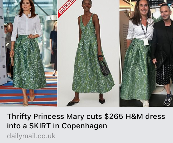 gammelklog Udveksle Hub Ja, jeg var iført fuldkommen samme tøj som Kronprinsesse Mary og ja, vi er  i Daily Mail | Signe Wenneberg